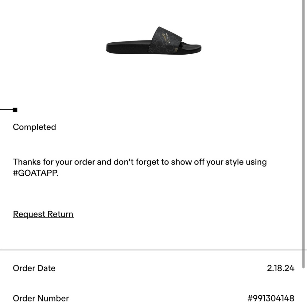 Men’s Gucci slides size EU44 MENS US 11